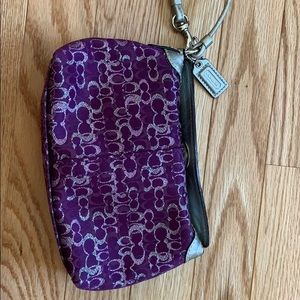 Coach wristlet